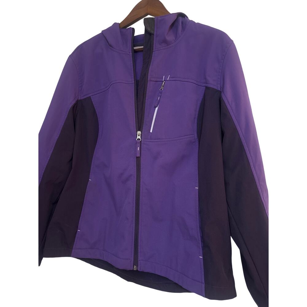 Womens Free Tech Purple/Black Slick Jacket Size XL